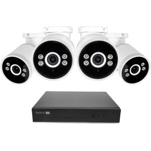 Swann 4K NVR 8 x Channel, 4 x Bullet Cameras NVK-8ADVANX4B 1TB HDD